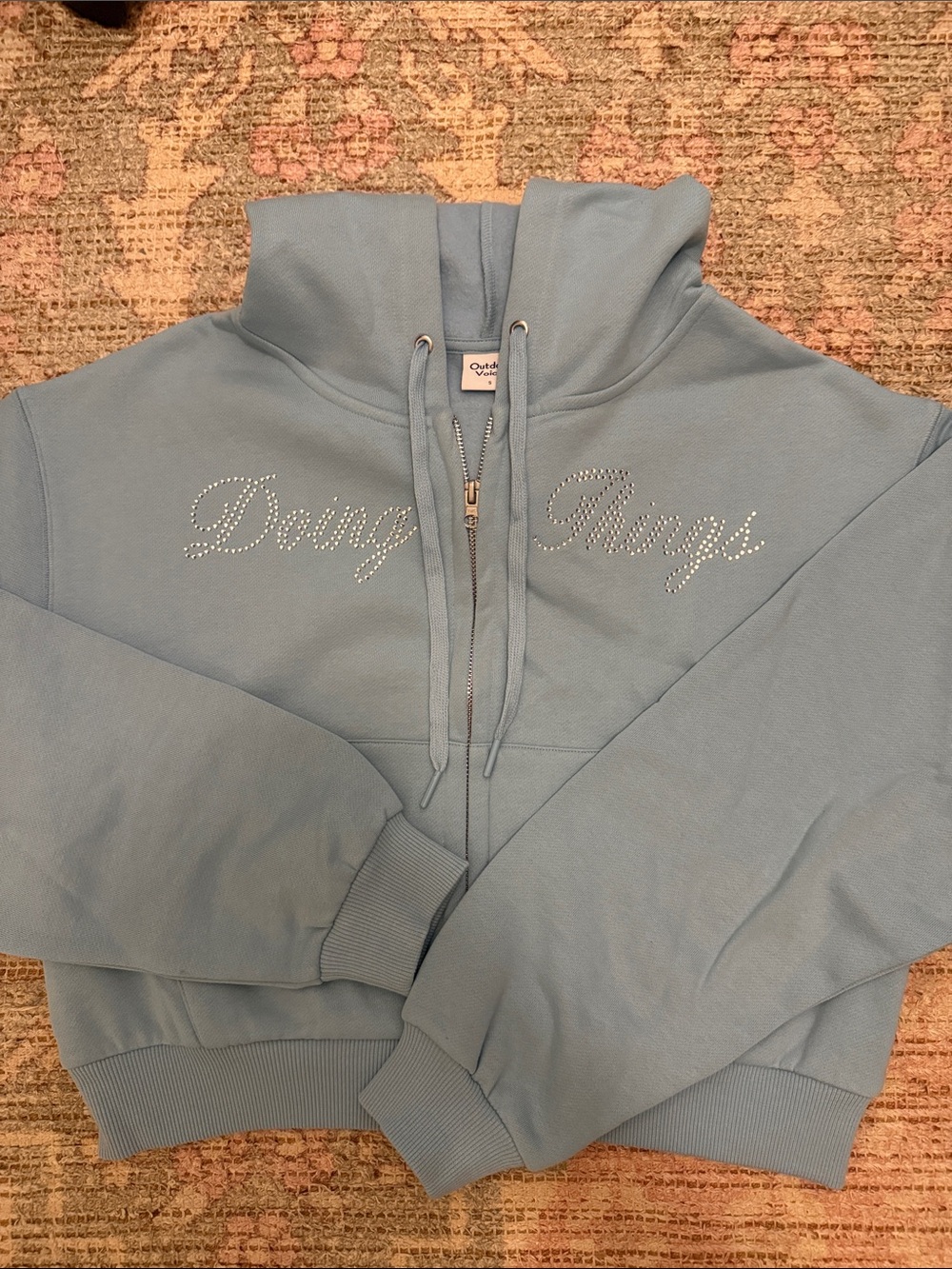 Outdoor Voices The Diamanté Doing Things Hoodie